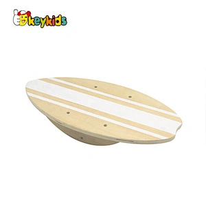 Fitness training Yoga exercise wooden balance board for kids W01D075B