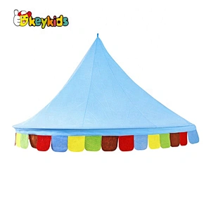 Customize portable pink princess play tent for girls W08L040