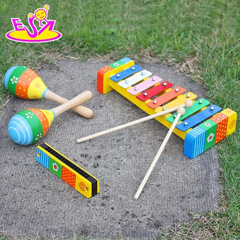 hot sale kids educational wooden toy music instrument for wholesale W07A005