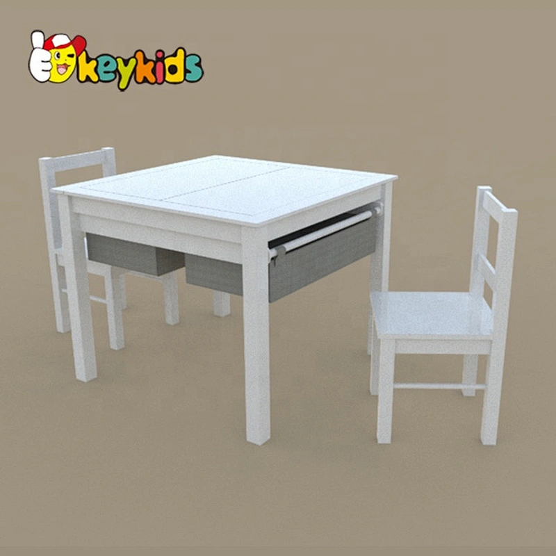 High quality multifunction wooden kids learning table for wholesale W08H304