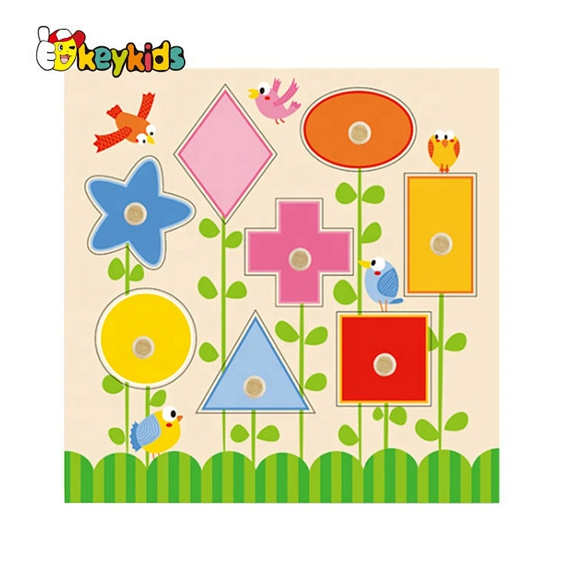 Wholesale Alphabet Excavator Unique Wooden Puzzle Toys W14D125