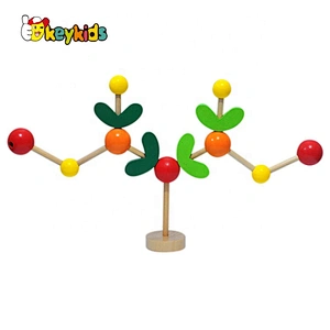 2020 New sale assembly wooden tree toy for children W03B105