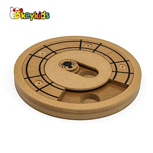 Free sample fun pets training wooden cat treat toy for wholesale W06F105B