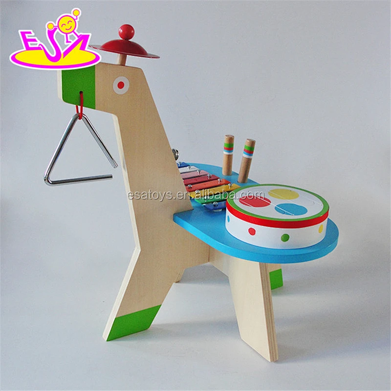 new design funny wooden kids musical instruments for sale W07A107
