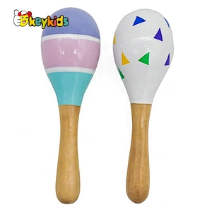 OEM/ODM Educational Wooden Maracas Baby W07I149