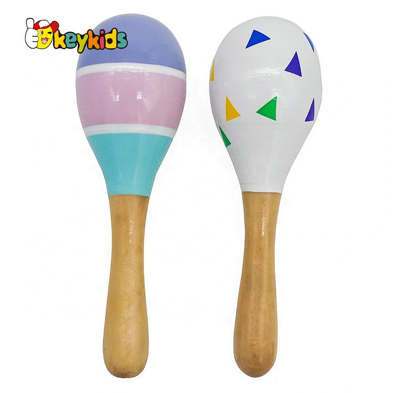 OEM/ODM Educational Wooden Maracas Baby W07I149