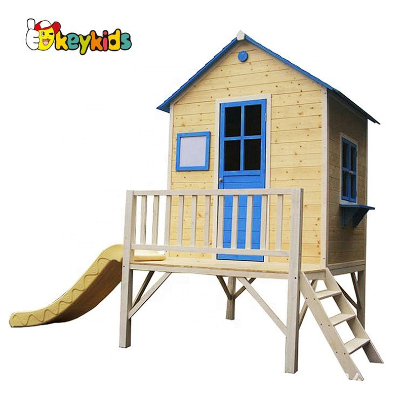 Daycare Backyard Outdoor Childs Play House Wooden W01D081C
