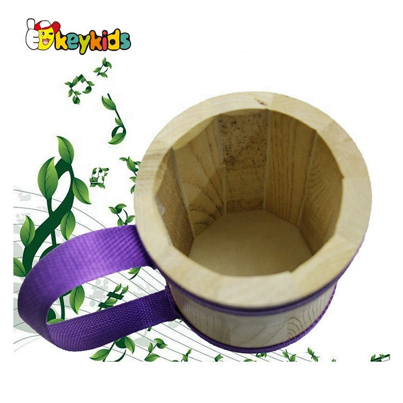 Newest educational  wooden drum toy for kids  W07J053