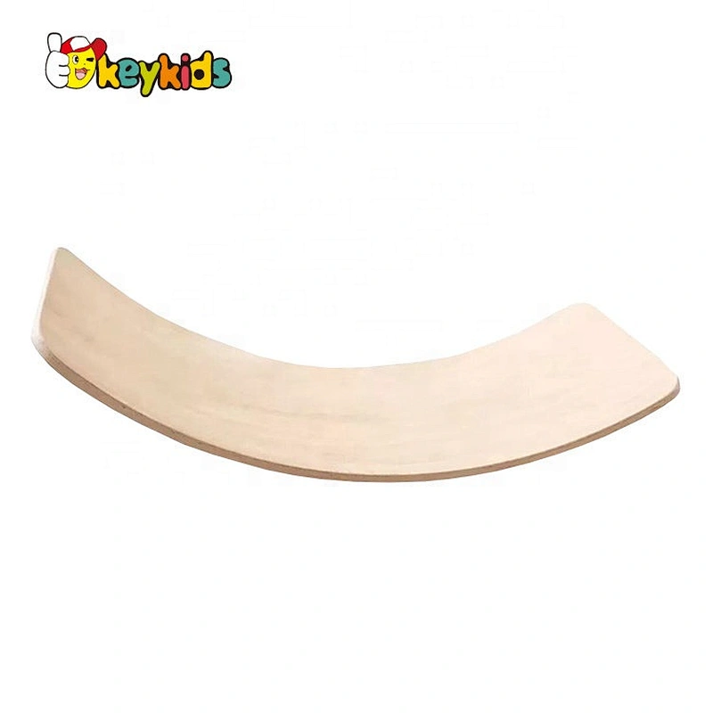 Top sale children wooden balance rocker board with customize W01D028