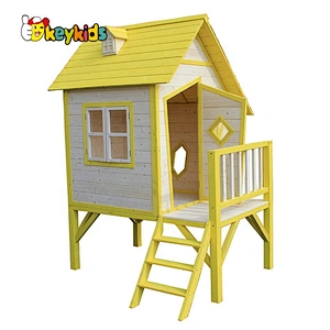 Backyard Kids Outdoor Wooden Playhouse Tree House W01D081B