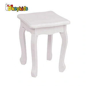 On sale kids wooden white dressing table with drawers W08H127B