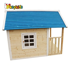High Quality Backyard Large Childrens Wooden Outdoor Playhouse W01D088B