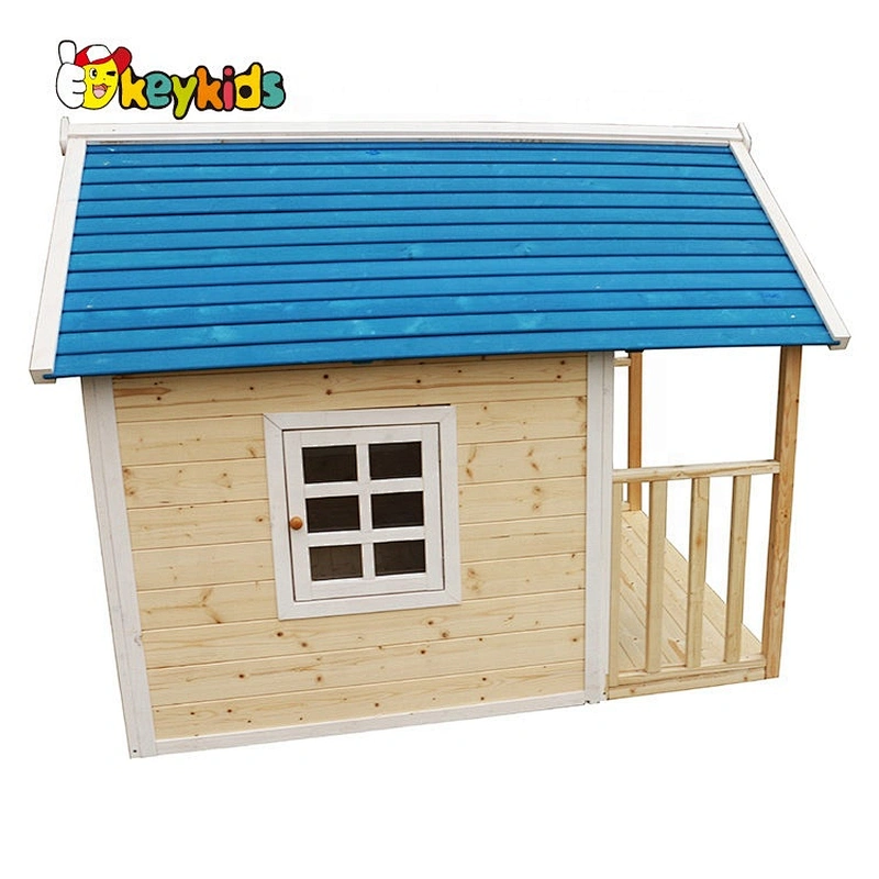 High Quality Backyard Large Childrens Wooden Outdoor Playhouse W01D088B