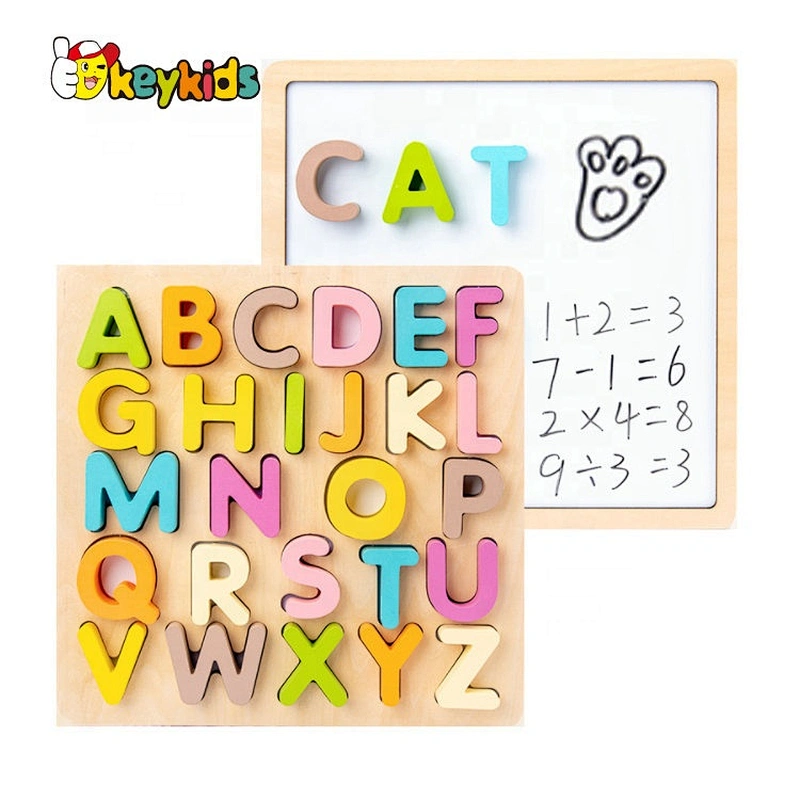 2020 Customize educational wooden mathematical puzzles for children W14B121