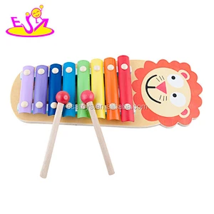 hot sale musical wooden xylophone toy for kids W07C051