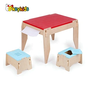 High quality adjust wooden toddler chair for wholesale W08G285