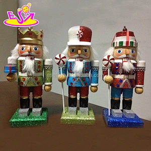 2015 Christmas Decoration And Holiday Decoration Gift Use,Christmas nutcracker soldier,Lovely mini wooden Nutcracker toy W02A078