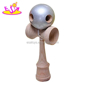 Popular kendama with high quality,Colorful wooden kendama toy game of different size,wooden Kendama toy with 18*6*7cm W01A015