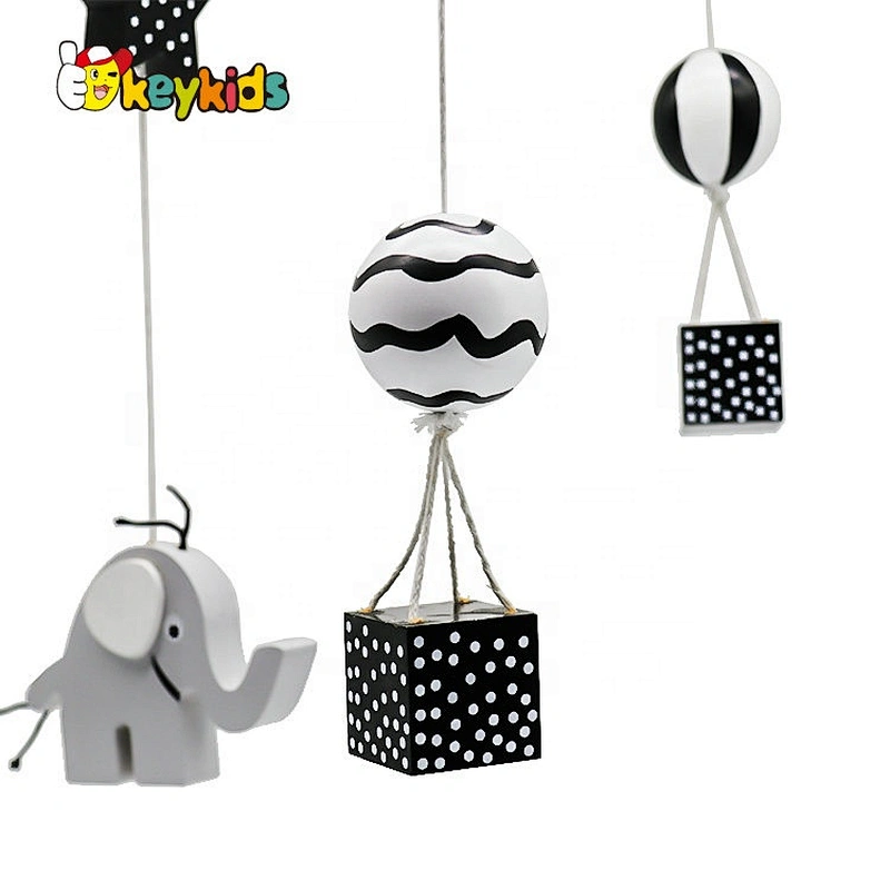 Customize musical wooden baby mobile for wholesale W08K038