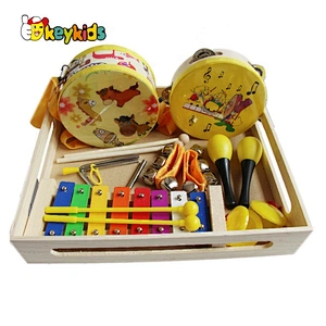 2021 New design  wooden instrument toy set for preschool W07A208