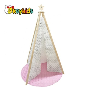 Indoor or outdoor kids party tent house funny pretend play kids tent house W08L008
