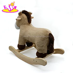 New hottest funny plush baby rocking animal for riding W16D113