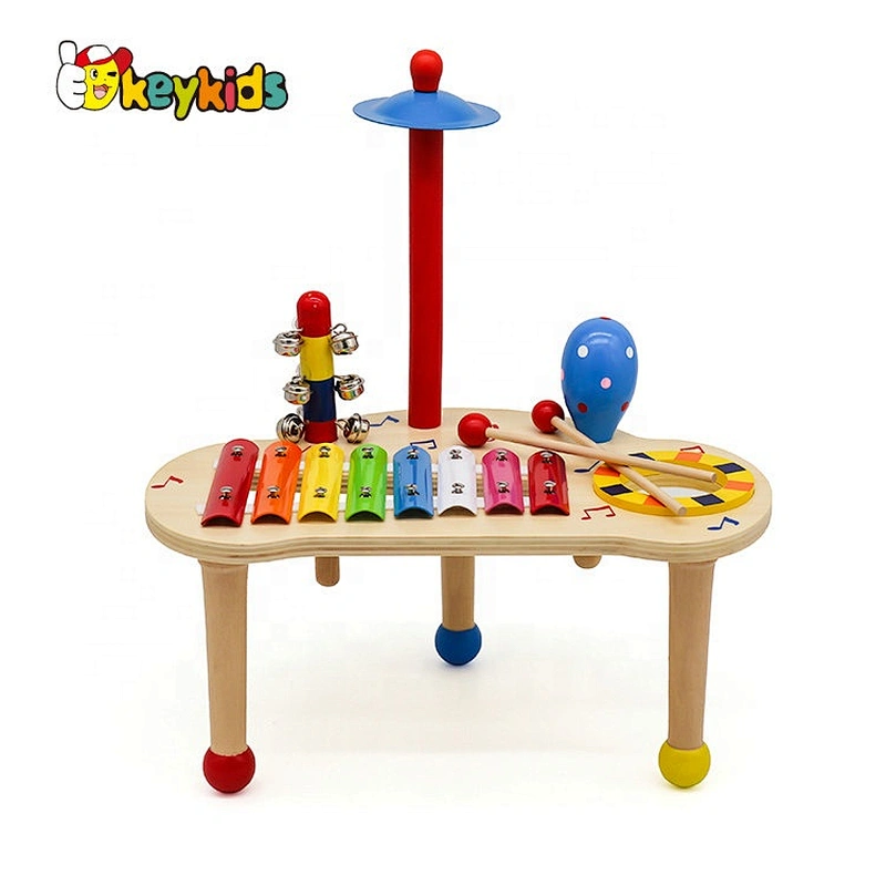 Wholesale Educational Baby Musical Instruments Wooden Toy W07A102