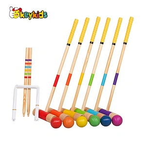 High quality rubber wood cricket bat with net bag W01D062
