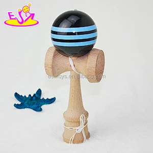 New and popular wooden kendama toy for kids,Cheapest wooden kendama wholesale for children W01A079