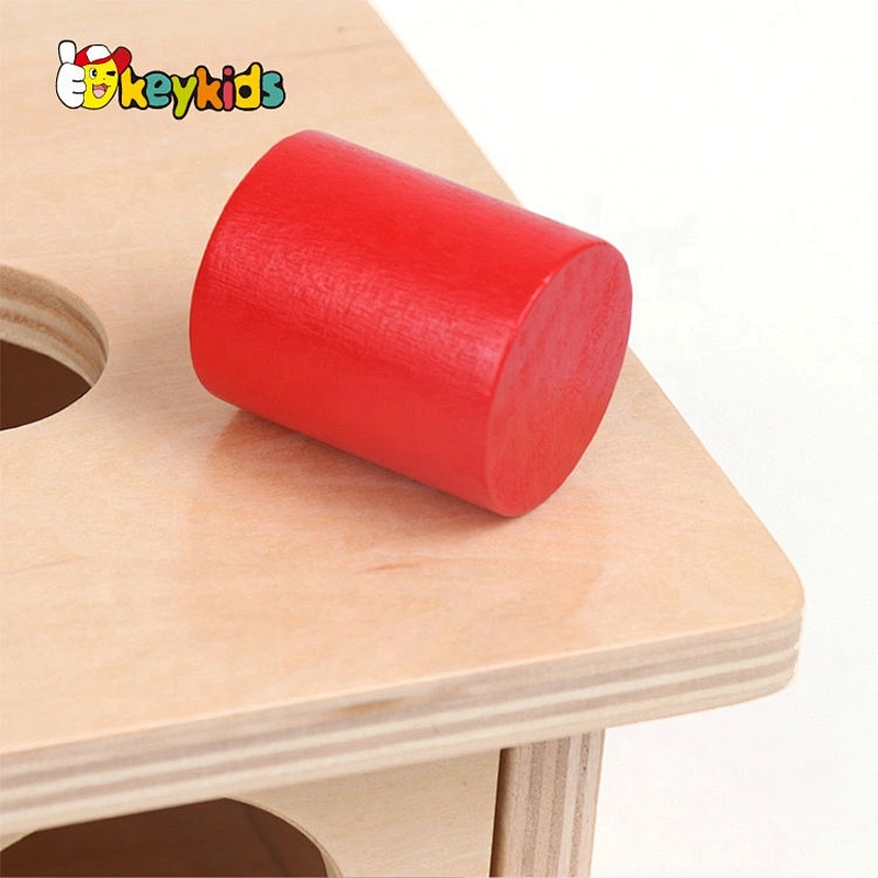 Best design Montessori wooden coin box for children W12F085