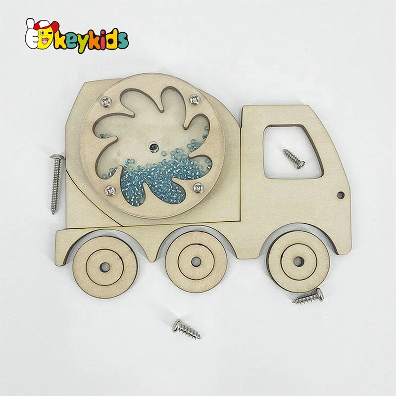 New sale Busy Montessori Educational wooden sensory board for babies W12D323
