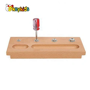 Fine Activity Practical Life Learning Screw Tools Montessori Screwdriver Board For Toddlers Juguetes W03D152