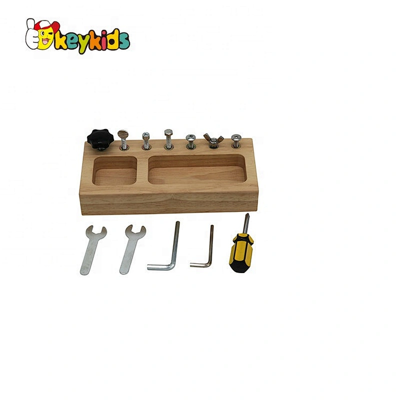 Fine Activity Practical Life Learning Screw Tools Montessori Screwdriver Board For Toddlers Juguetes W03D152