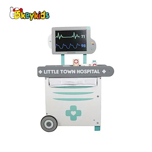 Customize preschool pretend fun wooden doctor play set for children W10D391