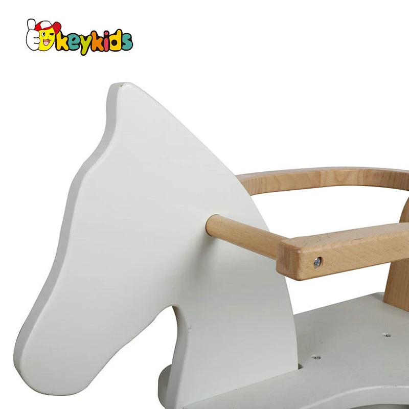New hottest creative play wooden rocking horse toy for kids W16D144
