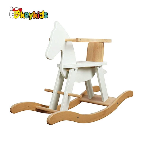 New hottest creative play wooden rocking horse toy for kids W16D144