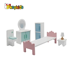 Factory Customize furniture toy wooden dollhouse accessories for sale W06B125