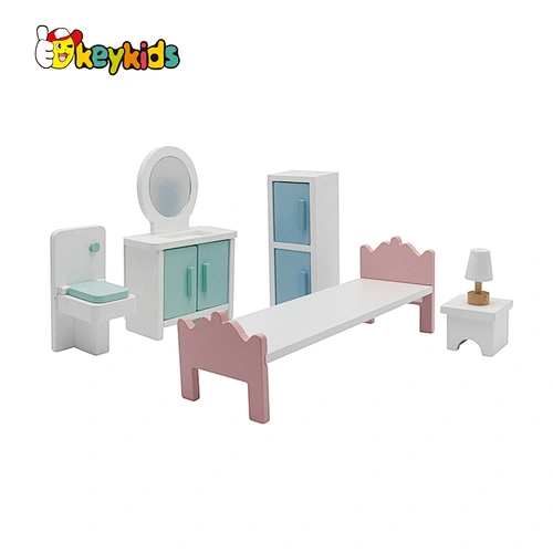 Factory Customize furniture toy wooden dollhouse accessories for sale W06B125