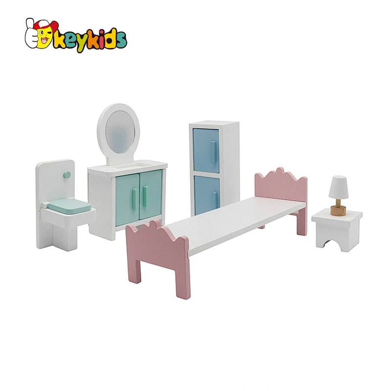 Factory Customize furniture toy wooden dollhouse accessories for sale W06B125