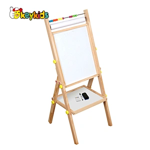 Hottest sale educational wooden kids drawing board  for children W12B531