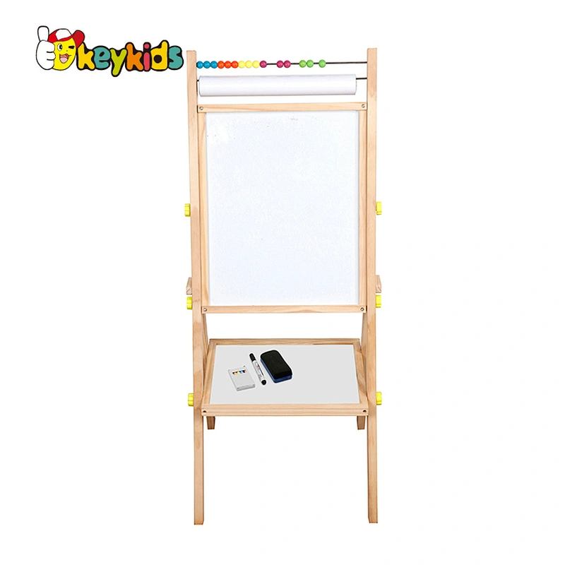 Hottest sale educational wooden kids drawing board  for children W12B531