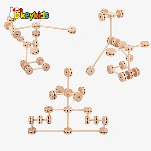 New design DIY Building Blocks for Children train imagination creation toy W03B123
