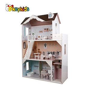 Customized/ OEM Children Wooden Castles Blocks W06A484