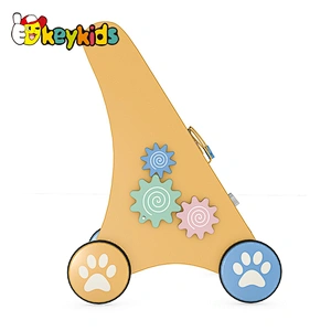 New design multifunctional wooden activity walker & wagon for toddler W16E177