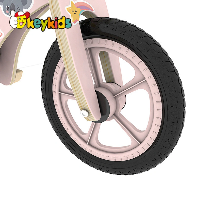 OEM customize 2 in 1 wooden push bike toy for children W16C324