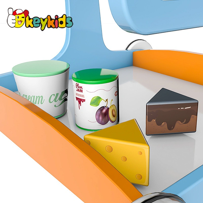 New learning walker Wooden push toy wagon walker for toddler W16E175