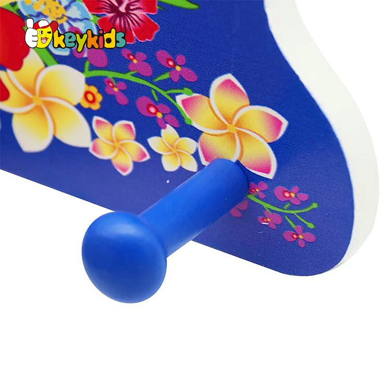 Hot selling wall decor wooden door hook hanger for children W09B114