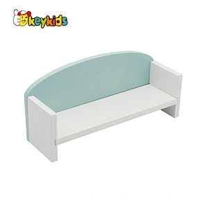Factory Customize 7pcs miniature wooden dollhouse furniture set for sale W06B126