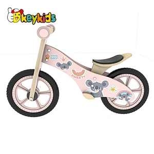 OEM customize 2 in 1 wooden push bike toy for children W16C324