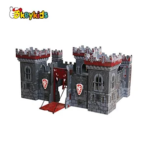 Customized/ OEM Children Wooden Castles Blocks W06A484